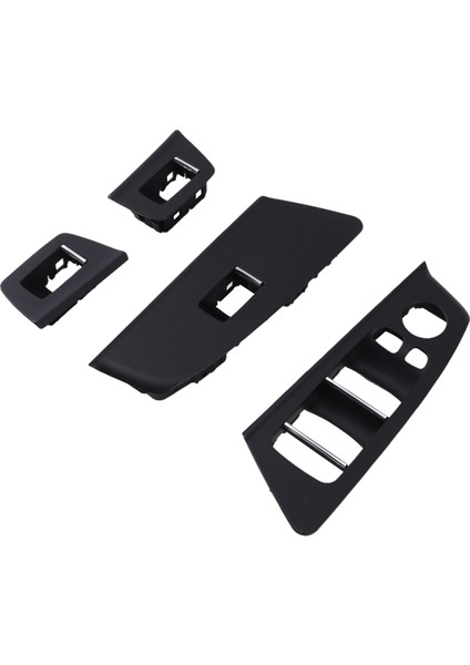 Bmw 5 Serisi M5 G30 G31 G38 F90 2017-2020 525 528 530 540 Rhd Siyah Için Araba Iç Kapı Cam Anahtarı Kapağı (Yurt Dışından) modelleri