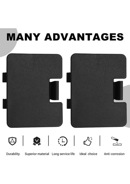 2 Adet Araba Arka Bagaj Kapağı Iç Panel Kapı Kilidi Cıvatası Koruyucu Kapak MN151907XA Mitsubishi Pajero V93 V97 Için (Yurt Dışından) fırsatları