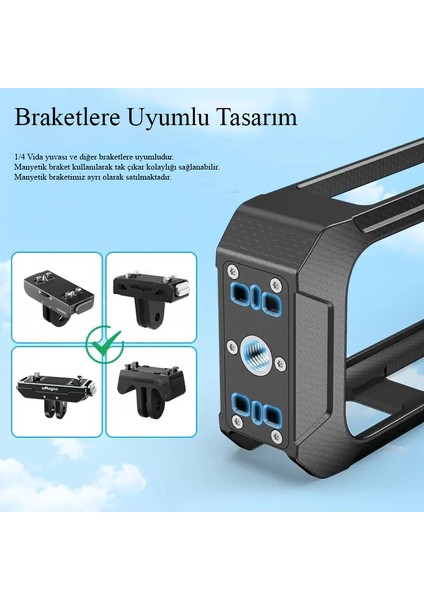 INSTA360 X5 Sert Koruyucu Kafes – Hızlı Montajlı, Tam Koruma (INSTA360) modelleri
