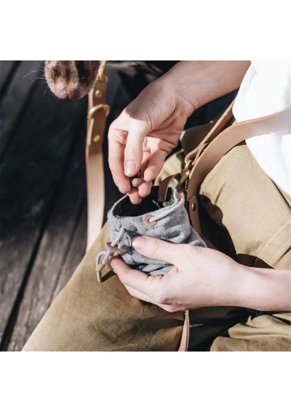 Köpek Ödül Poşeti, Bağcıklı Taşınabilir Eğitim Çantası, Su Geçirmez - Yürüyüş ve Açık Hava Aktiviteleri Için Ideal (Yurt Dışından) fırsatları