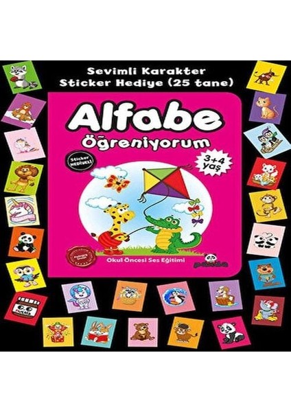 Lı 3+4 Yaş Alfabe Öğreniyorum