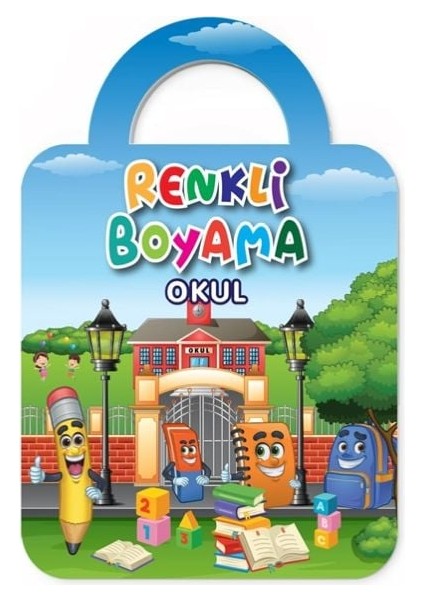 Renkli Boyama-Okul