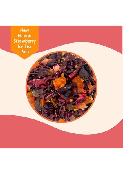 Mango & Strawberry Ice Tea Pack 5 x 20 gr fiyatları