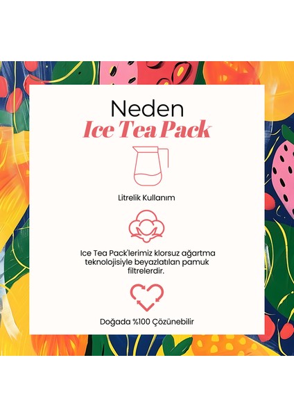 Mango & Strawberry Ice Tea Pack 5 x 20 gr fırsatları