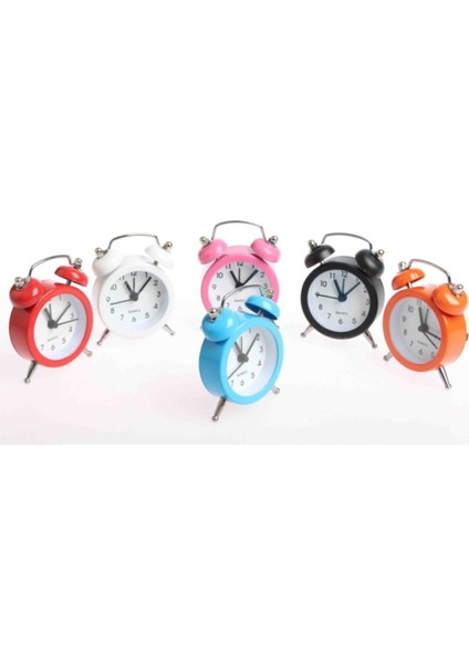 Şık Mini Çalar Masa Saati, Beyaz, Ergonomik ve Kullanışlı Tasarım fiyatları