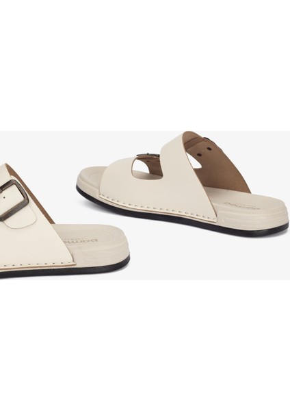 Lüks Vegetal Deri Erkek Terlik - 1002 Kemik KK510 indirimleri