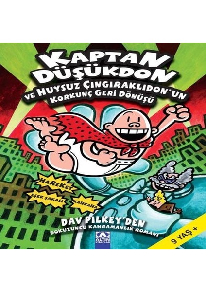 Kaptan Düşükdon ve Huysuz Çıngıraklıdonun Korkunç Geri Dönüşü 9