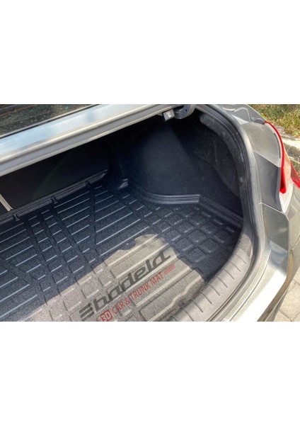 2022 Hyundai Elantra Sedan 3D Kauçuk Bagaj Havuzu