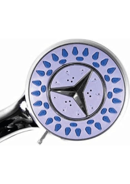 Mercedes Krom Kaplama 3 Fonksiyonlu Duş Başlığı Fiskiye Fıskiye fiyatları