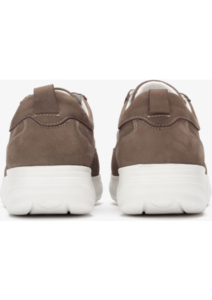 Hakiki Deri-Triko Erkek Günlük Yürüyüş Ayakkabısı - 2550 Nt-Kum KK064 modelleri