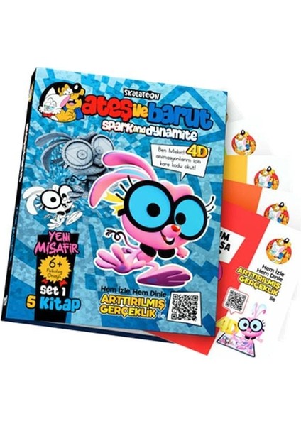 Ateş Ile Barut Yeni Misafir Ar (4d) Animasyonlu Set 1