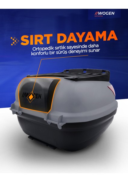 WG41 Arka Çanta 41 L Sırt Dayamalı Premium (Nardo Gri) fiyatları