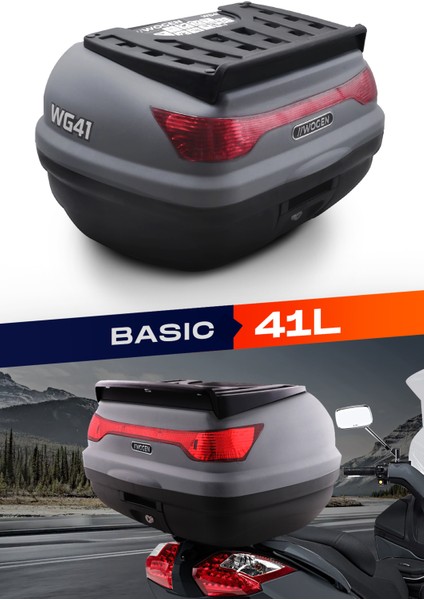 WG41 Arka Çanta 41 L Basic (Nardo Gri)