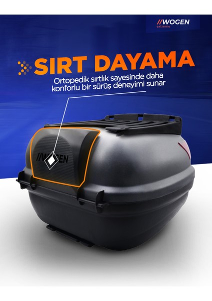 WG41 Arka Çanta 41 L Sırt Dayamalı Premium (Siyah) modelleri