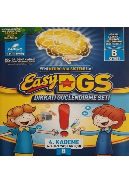 Easy Dikkati Güçlendirme Seti 6-9 Yaş B Çığı