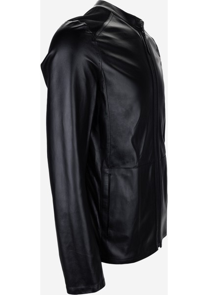 Erkek Hakiki Deri Siyah Süet Deri Mont 1000 032 Erk Derımont Y25 Sıyah Suet fiyatları