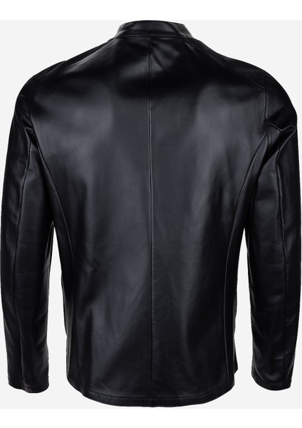 Erkek Hakiki Deri Siyah Süet Deri Mont 1000 032 Erk Derımont Y25 Sıyah Suet fırsatları