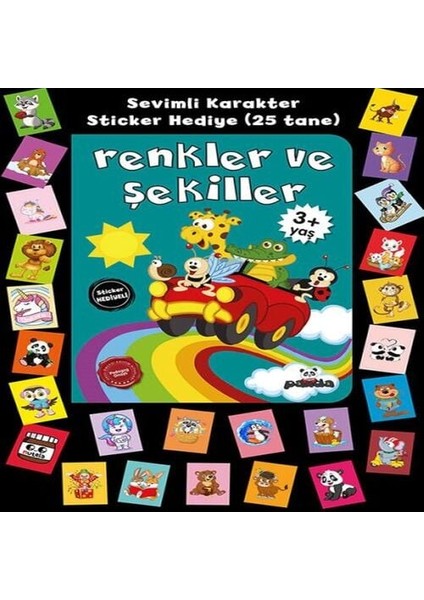 Lı 3+ Yaş Renkler ve Şekiller