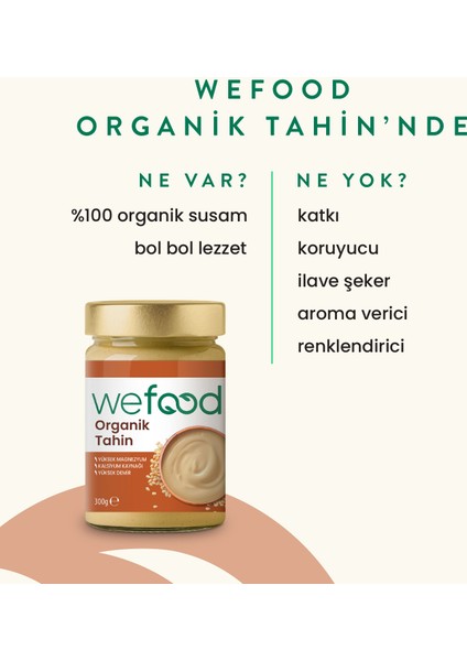 Organik Tahin 300 gr 8682392174365 fiyatları