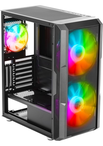 Grıffın G4 2X200MM 1X120MM Argb 2x3.2 2x2.0 USB Kumandalı Oyun Bilgisayar Kasası(Psu Yok)