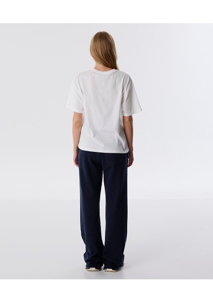 Slogan ve Görsel Baskılı T-Shırt TW6250070063018 fırsatları