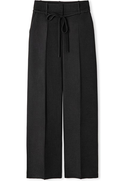 Ince Kordonlu Wide Leg Fit Pantolon IW6250003103001 indirimleri