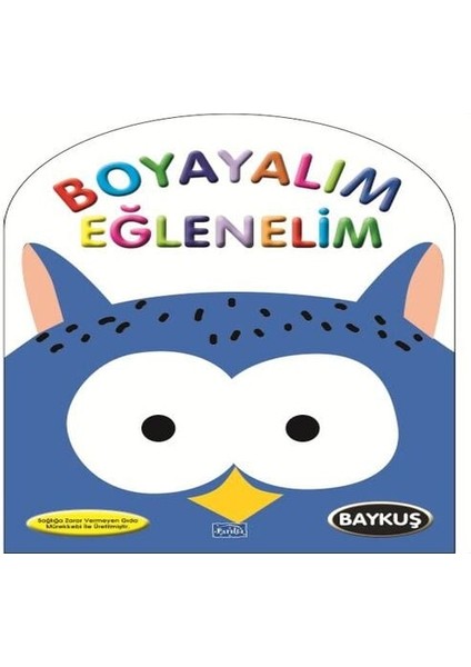 Boyayalım Eğlenelim Baykuş