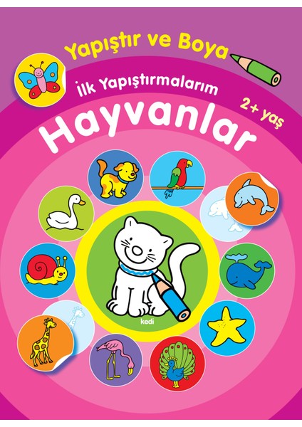Yapıştır ve Boya Ilk Yapıştırmalarım - Hayvanlar