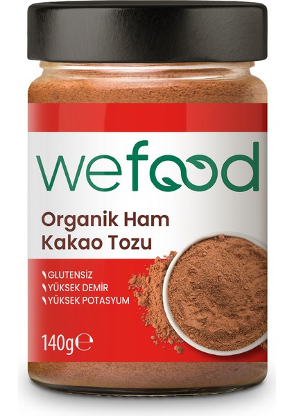 Organik Ham Kakao Tozu 140 gr 8681749104291