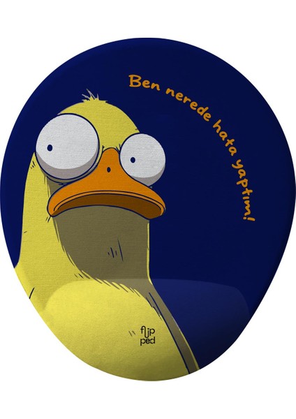 Ben Nerede Hata Yaptım! Bilek Destekli Mousepad