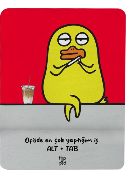 Alt Tab Bilek Destekli Mousepad