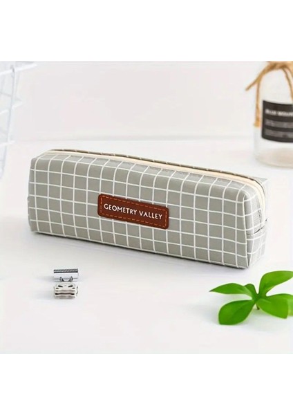 Çok Renkli Kanvas Mini Makyaj Kutusu, Düzenleyici ve Çanta