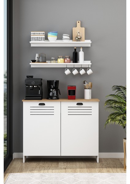 Vega Kahve Köşesi 110 cm ( 90 cm ve 104 cm Petekler Için ) Petek Üstü Çok Amaçlı fiyatları