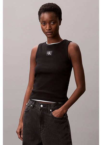 Kadın Etiketli Pamuklu Fitilli Siyah Bluz LV047C201G-UB1 fırsatları