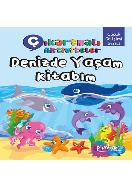 Çıkartmalı Aktiviteler Denizde Yaşam Kitabım