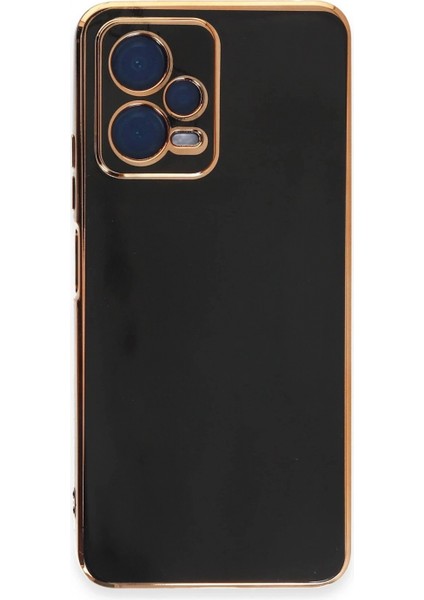 Xiaomi Redmi Note 12 Pro 5g Kılıf Volet Silikon - Siyah