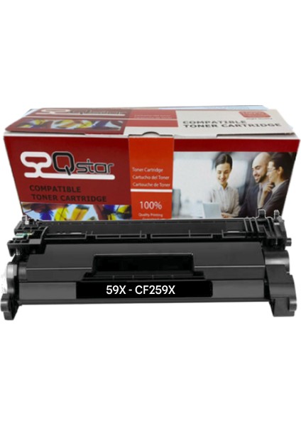 Hp 59X CF259X Çipli Muadil Toner 10000 Sayfa M304 M305 M404 M405 M406 M407 M430