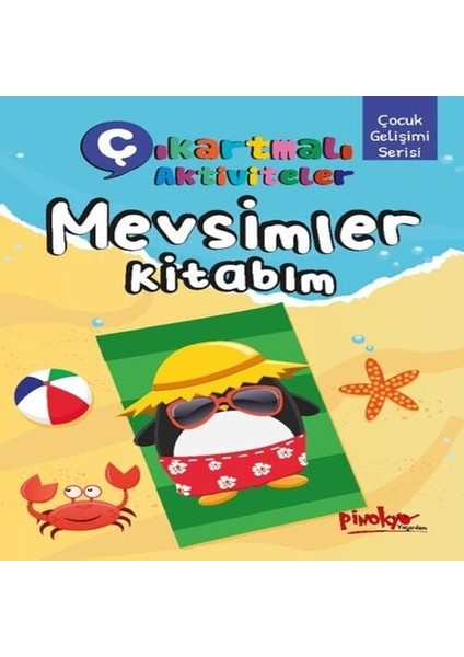 Çıkartmalı Aktiviteler Mevsimler Kitabım