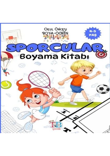 Sporcular Boyama Kitabı