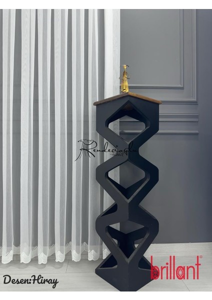 Tül Perde Brillant Marka Hiray Desen – Zarif Dokunuş, Modern Stil