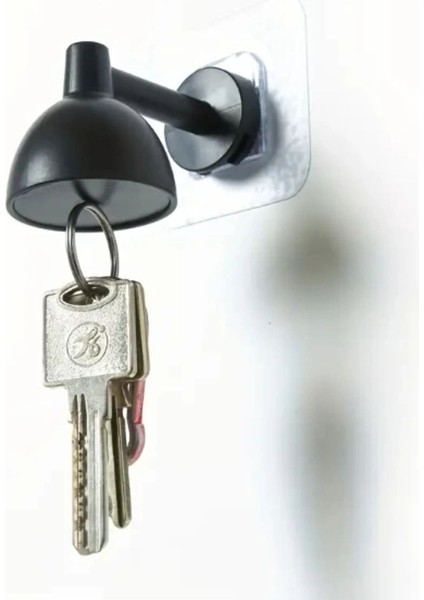 Şık ve Modern Lamba Tasarımlı Anahtar Tutucu, Beyaz Renk Seçeneğiyle. fırsatları