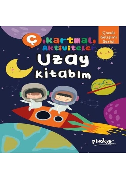 Çıkartmalı Aktiviteler Uzay Kitabım