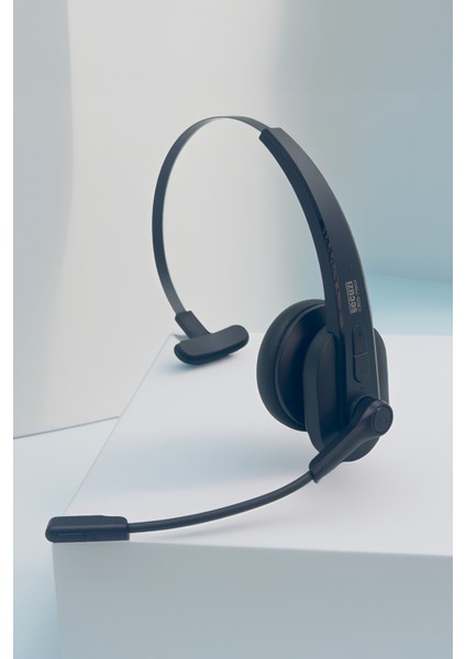 Bluetooth Kablosuz Kulaklık Mikrofon Set - Call Center / Ofis Tipi / Gürültü Engelleme / Tuşlu Mute