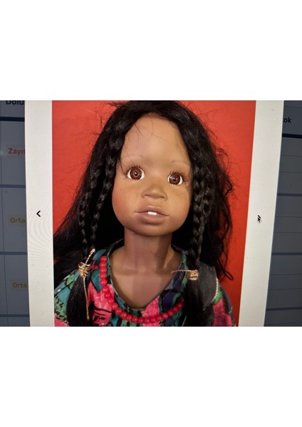 Avrupa Porselen Bebek 56 cm Boyunda - Serçe Parmağı Kırıktır modelleri