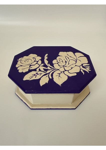 Çok Renkli El Yapımı Takı Saklama Kutusu, Şık ve Natural Tasarım indirimleri