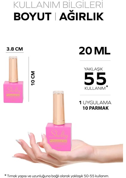 06 -20 Ml.sıvı Buılder Gel modelleri