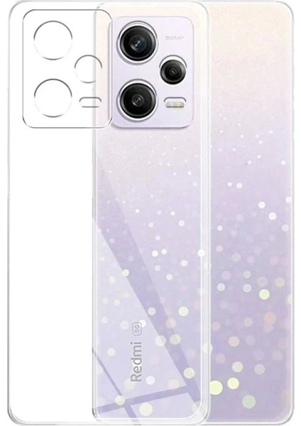 Xiaomi Redmi Note 12 5g Kılıf Lüx Şeffaf Silikon