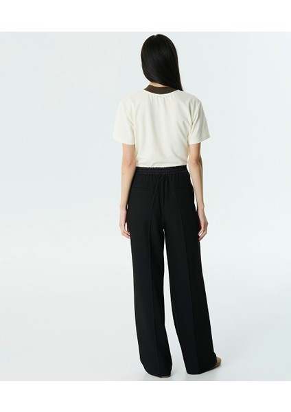 Ince Kordonlu Pileli Pantolon TW6250003085001 modelleri