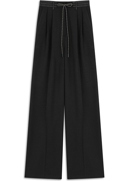 Ince Kordonlu Pileli Pantolon TW6250003085001 fırsatları