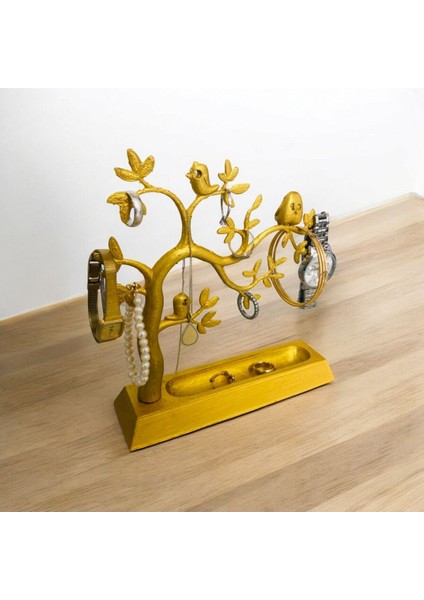 Ağaç ve Kuş Figürlü Şık Takı Düzenleyici, Dekoratif ve Hediye Seçeneği modelleri